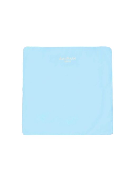 Coperta, neonato, logata. BALMAIN | BX0510 Z327860RBG